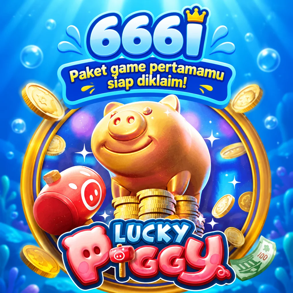 666i · Lucky Piggy · Tampilan permainan